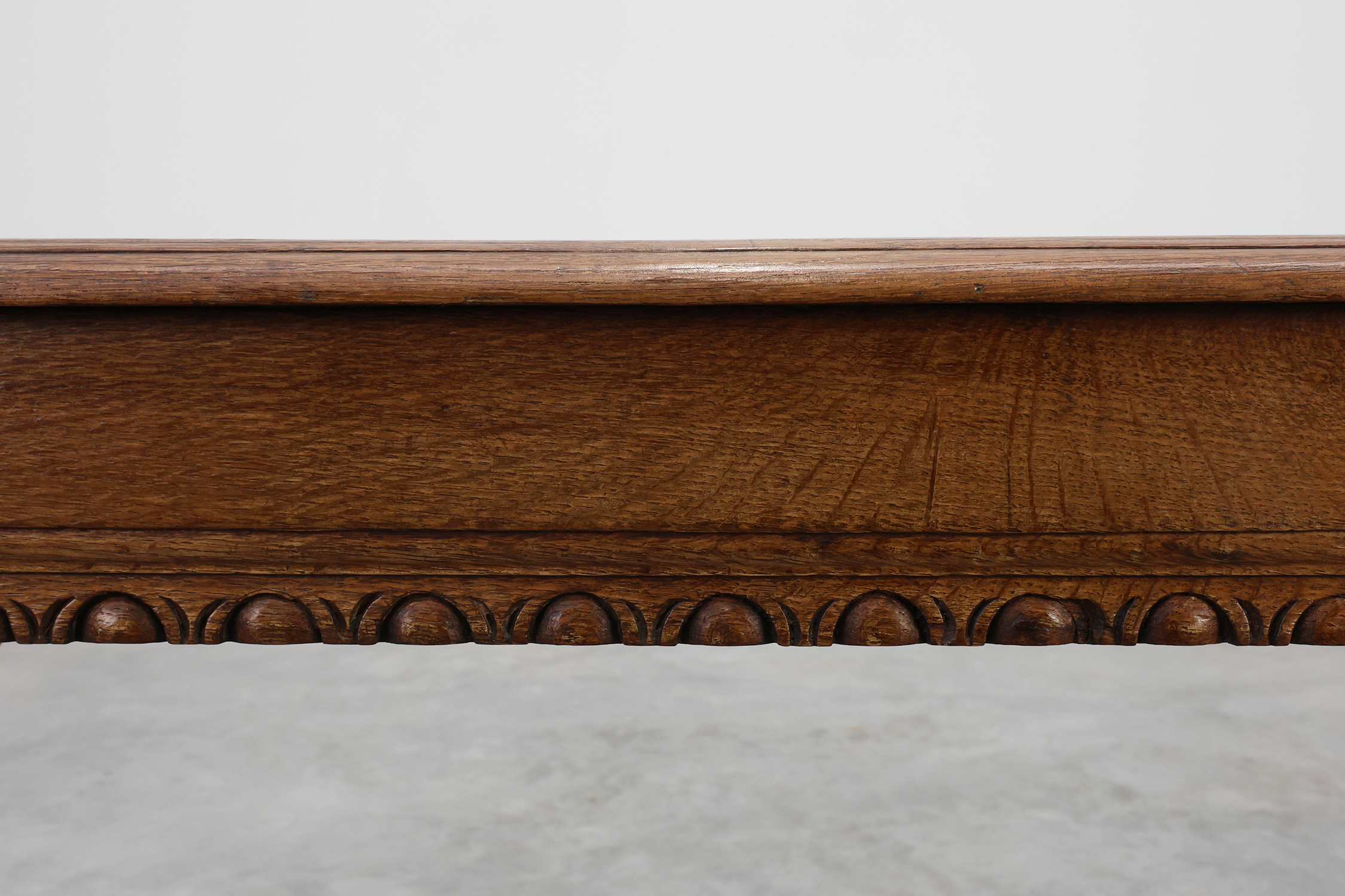 17th century Jacobean carved oak bench, UKthumbnail